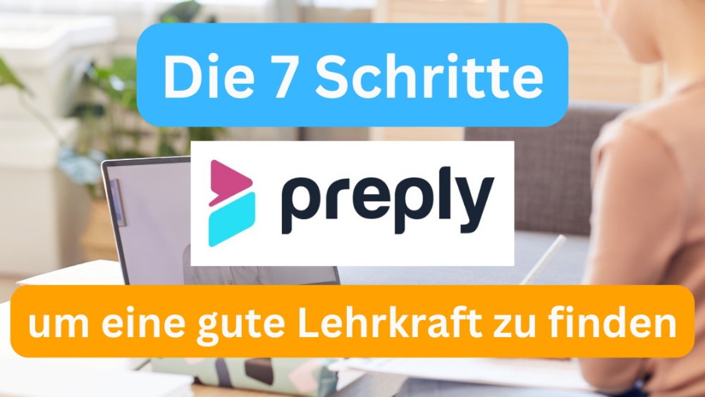 Preply – 7 Schritte um eine gute Lehrkraft zu finden