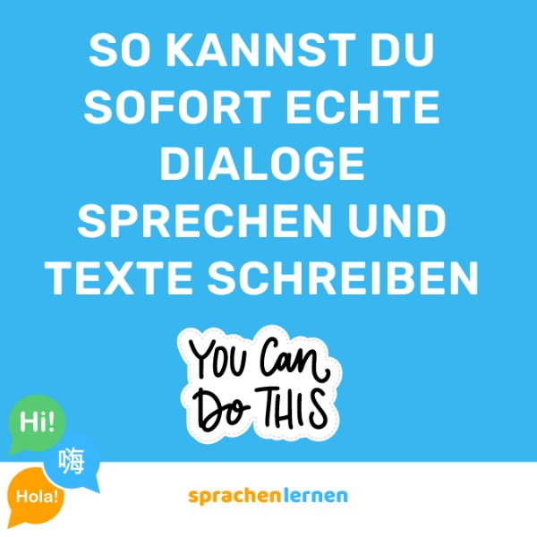 Dialoge sprechen