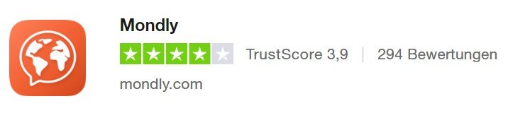 Mondly Trustpilot