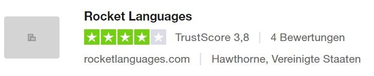 Rocket Languages Trustpilot